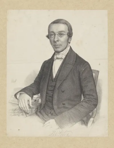 Portret van Jan Wouter Felix