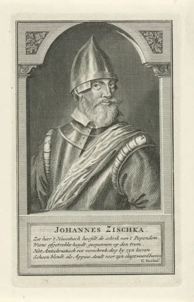 Portret van Jan Zizka