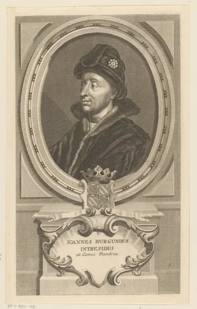 Portret van Jan zonder Vrees, hertog van Bourgondië