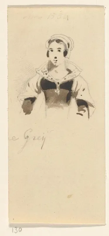 Portret van Jane Grey