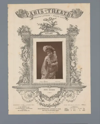 Portret van Jane Hading