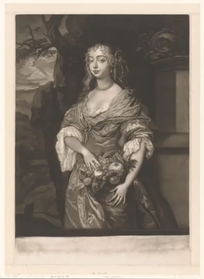 Portret van Jane Myddelton