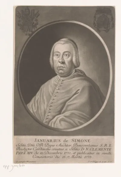 Portret van Januarius de Simone