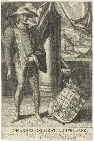 Portret van Janus II van Cyprus