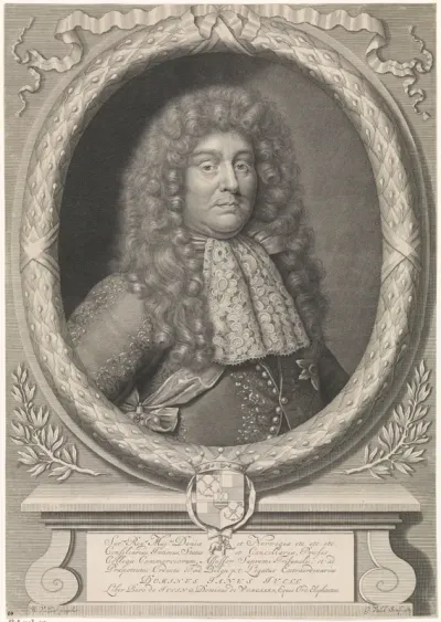 Portret van Janus Juell, baron van Juling