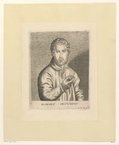 Portret van Janus Secundus