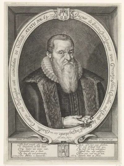Portret van Jaspar de Souter