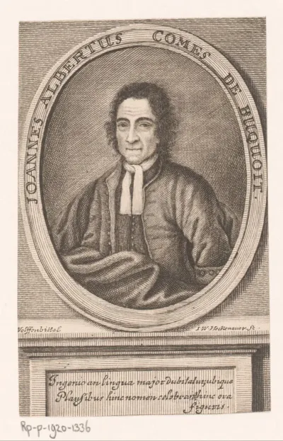 Portret van Jean Albert D'Archambaud de Bucquoy