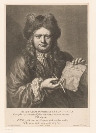 Portret van Jean-Alexandre de la Font