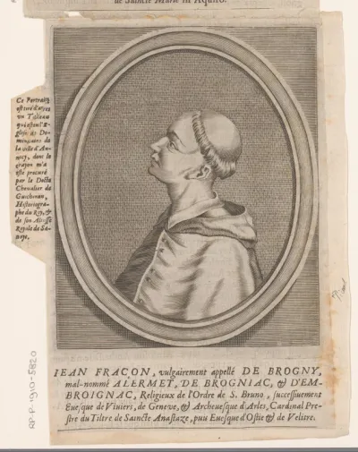 Portret van Jean Allarmet de Brogny