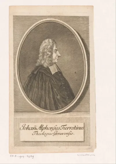 Portret van Jean-Alphonse Turrettini
