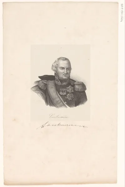 Portret van Jean Ambroise Baston de Lariboisière