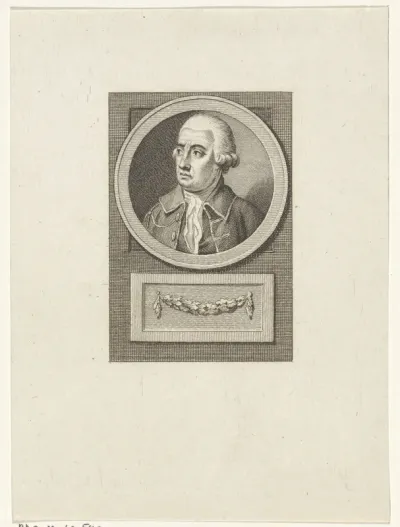 Portret van Jean André van der Mersch