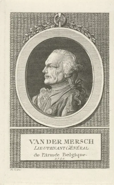 Portret van Jean André van der Mersch