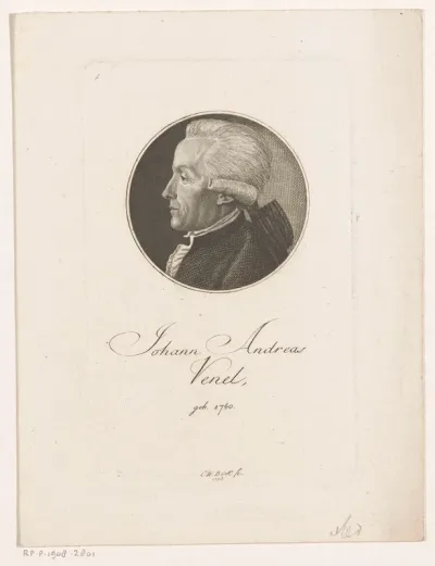 Portret van Jean André Venel