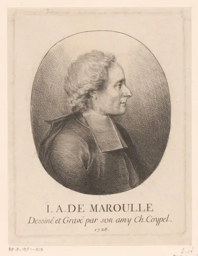 Portret van Jean Antoine de Maroulle