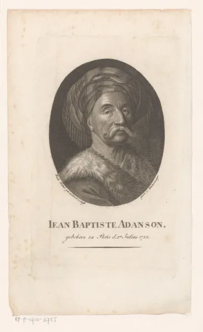 Portret van Jean-Baptiste Adanson