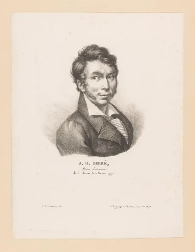 Portret van Jean-Baptiste Berré