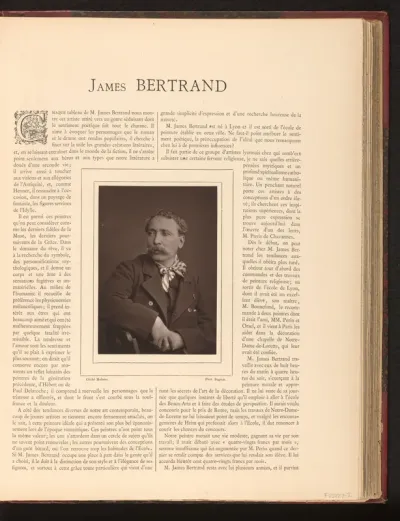 Portret van Jean-Baptiste Bertrand