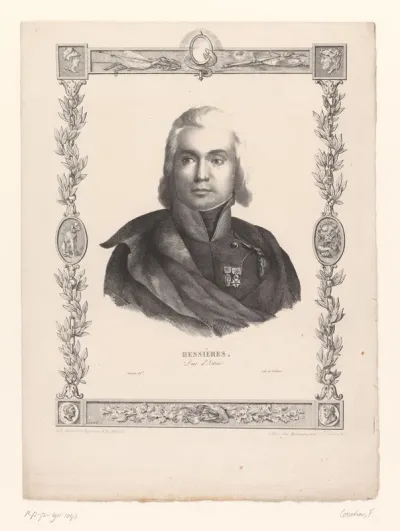 Portret van Jean-Baptiste Bessières