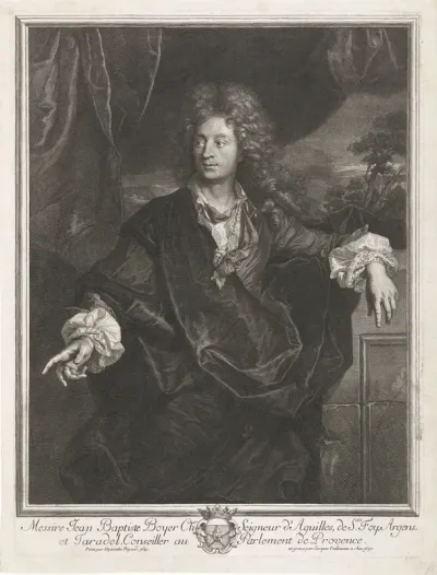 Portret van Jean Baptiste Boyer