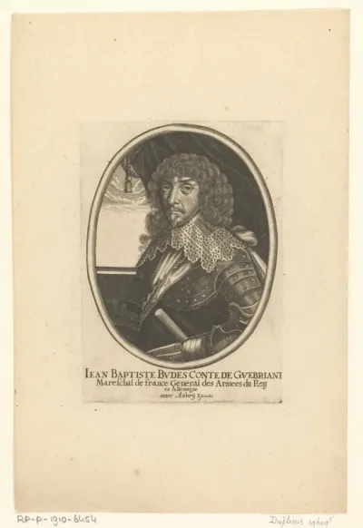 Portret van Jean Baptiste Budes