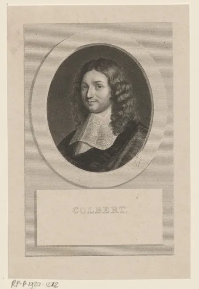 Portret van Jean-Baptiste Colbert de Seignelay