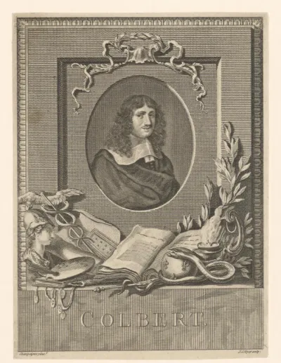 Portret van Jean-Baptiste Colbert de Seignelay