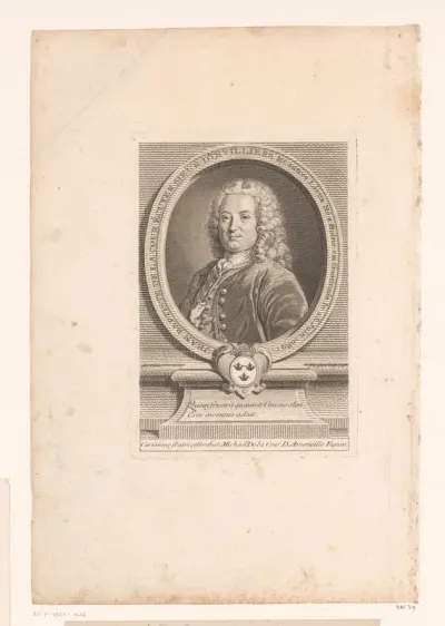 Portret van Jean Baptiste de la Cour