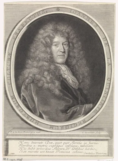 Portret van Jean-Baptiste de la Quintinye