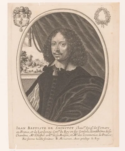 Portret van Jean Baptiste de Sainctot