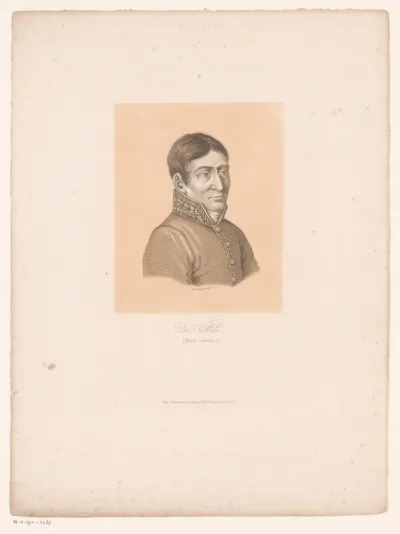 Portret van Jean-Baptiste de Villèle