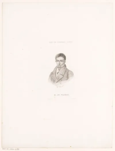Portret van Jean-Baptiste de Villèle