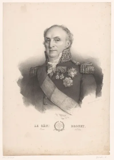 Portret van Jean-Baptiste Drouet d'Erlon