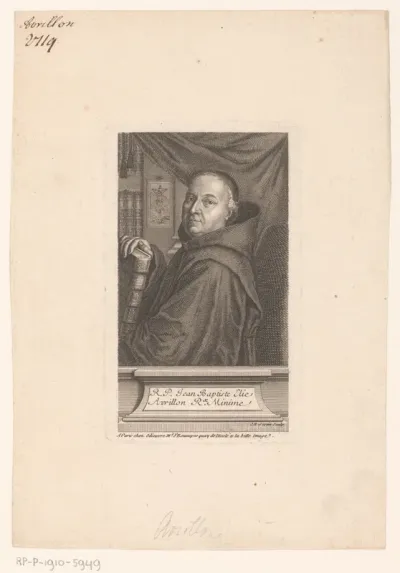 Portret van Jean-Baptiste-Élie Avrillon