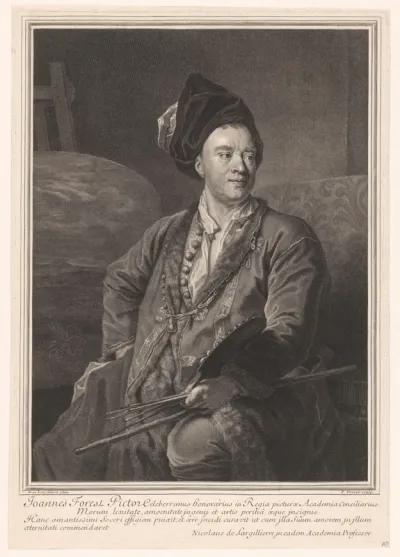Portret van Jean-Baptiste Forest