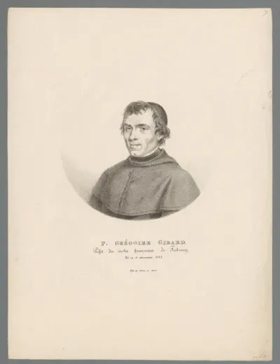 Portret van Jean-Baptiste Girard