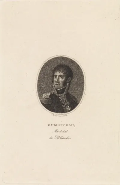 Portret van Jean-Baptiste graaf Dumonceau, maarschalk van Holland