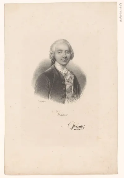 Portret van Jean-Baptiste Gresset