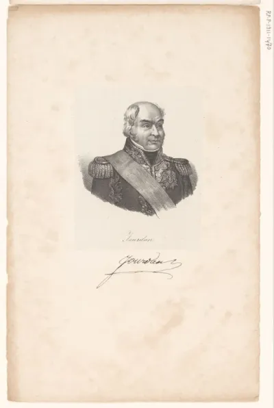 Portret van Jean-Baptiste Jourdan