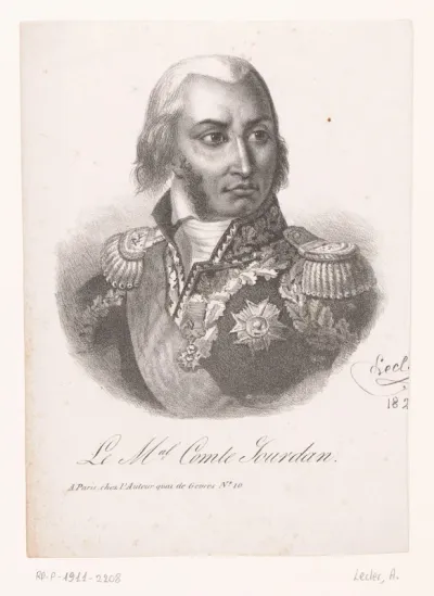 Portret van Jean-Baptiste Jourdan