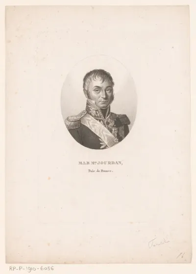 Portret van Jean-Baptiste Jourdan