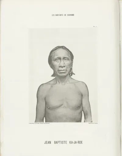 Portret van Jean Baptiste Ka-Ja-Roe