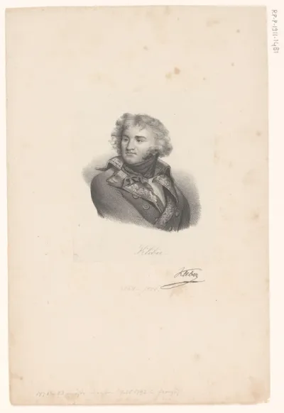 Portret van Jean-Baptiste Kléber