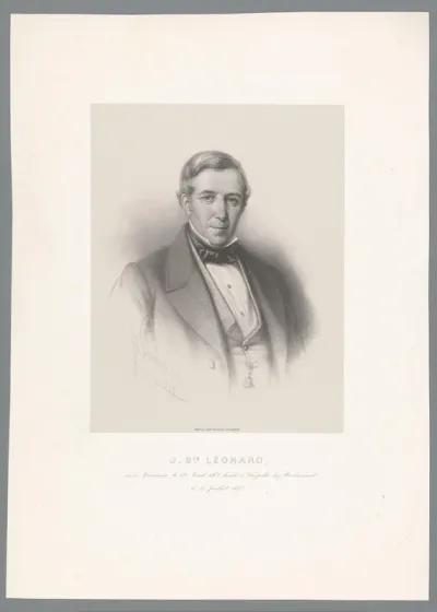 Portret van Jean-Baptiste Léonard