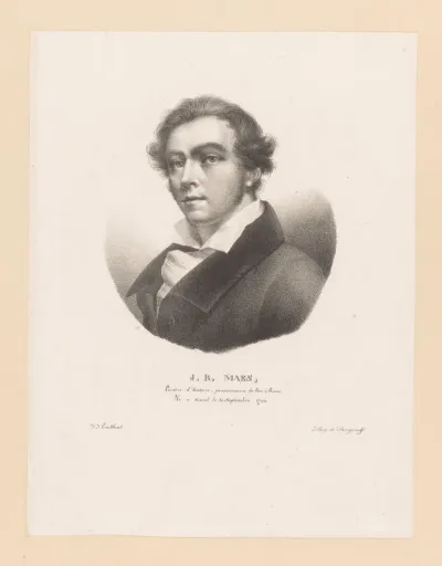 Portret van Jean Baptiste Louis Maes Canini