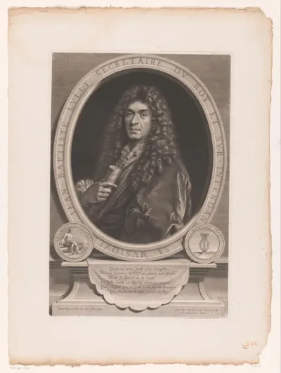 Portret van Jean-Baptiste Lully