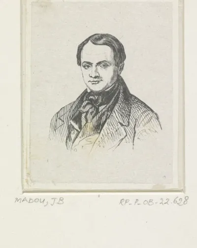 Portret van Jean Baptiste Madou