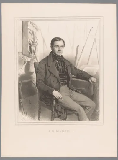 Portret van Jean Baptiste Madou
