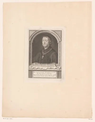 Portret van Jean-Baptiste Massillon
